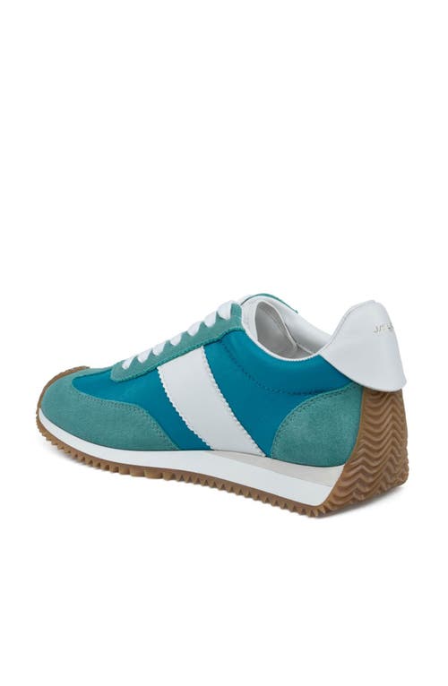 Jslides Footwear Lilith Sneaker In Turquoise Multi