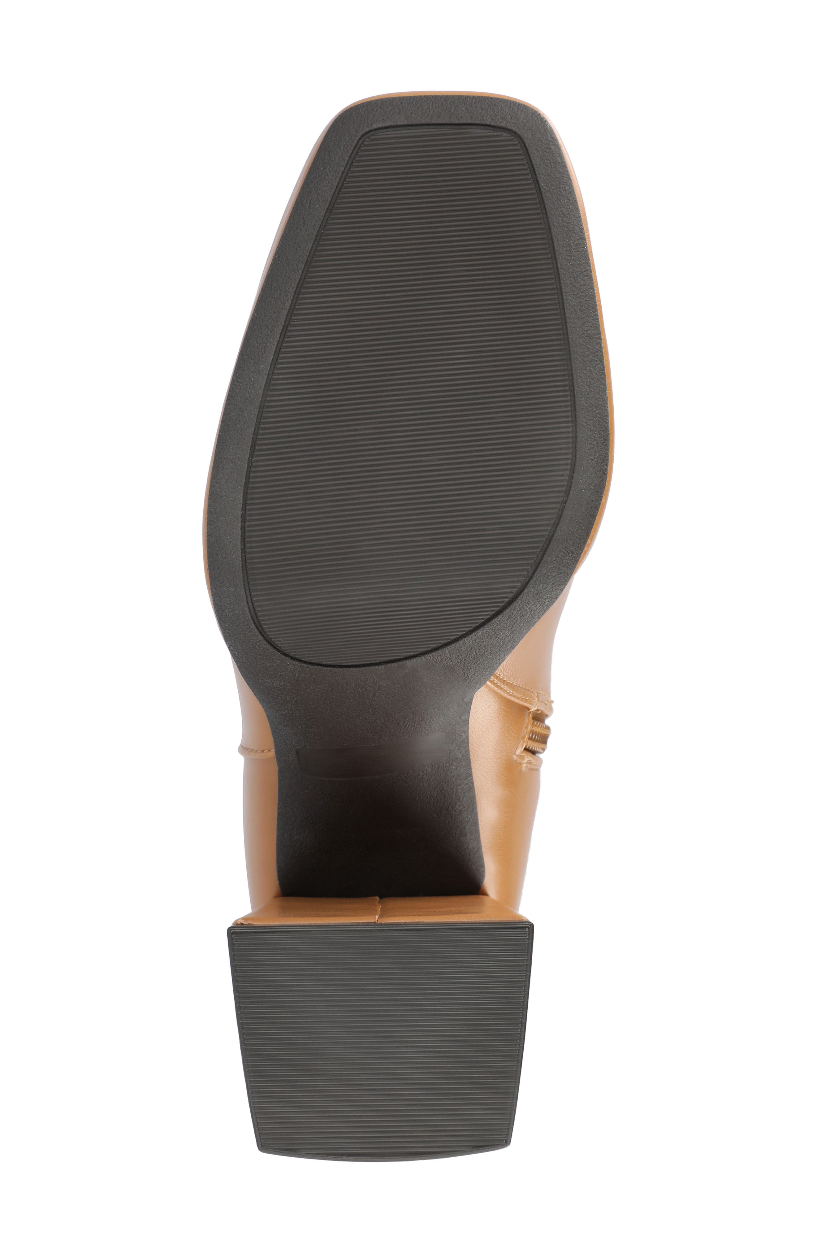 Journee Collection Mylah Block Heel Boot, Alternate, color, Tan