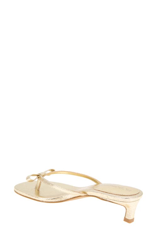 Bcbgeneration Zia Slide Sandal In Gold
