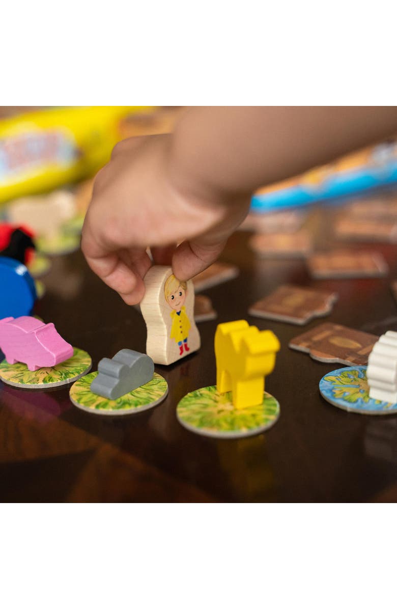 HABA Critter Cruise - Cooperative Noah's Ark Memory Game, Board Game for Kids & Family Night for 3 Year Olds & Up, Made in Germany, Alternate, color, Yellow Multi