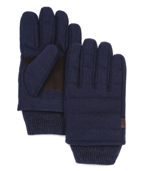 Wool Channel Quilted Glove