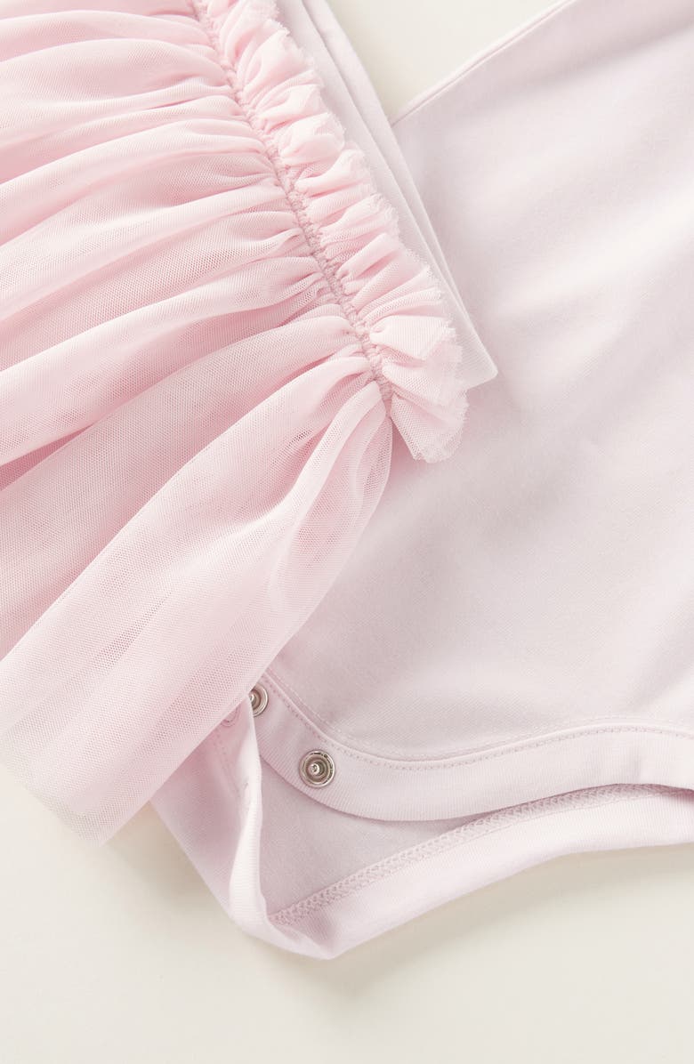 Nordstrom Sweet Ballerina Ruffle Bodysuit & Skirted Leggings Set, Alternate, color, Purple Light