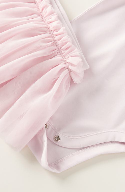 Nordstrom Sweet Ballerina Ruffle Bodysuit & Skirted Leggings Set