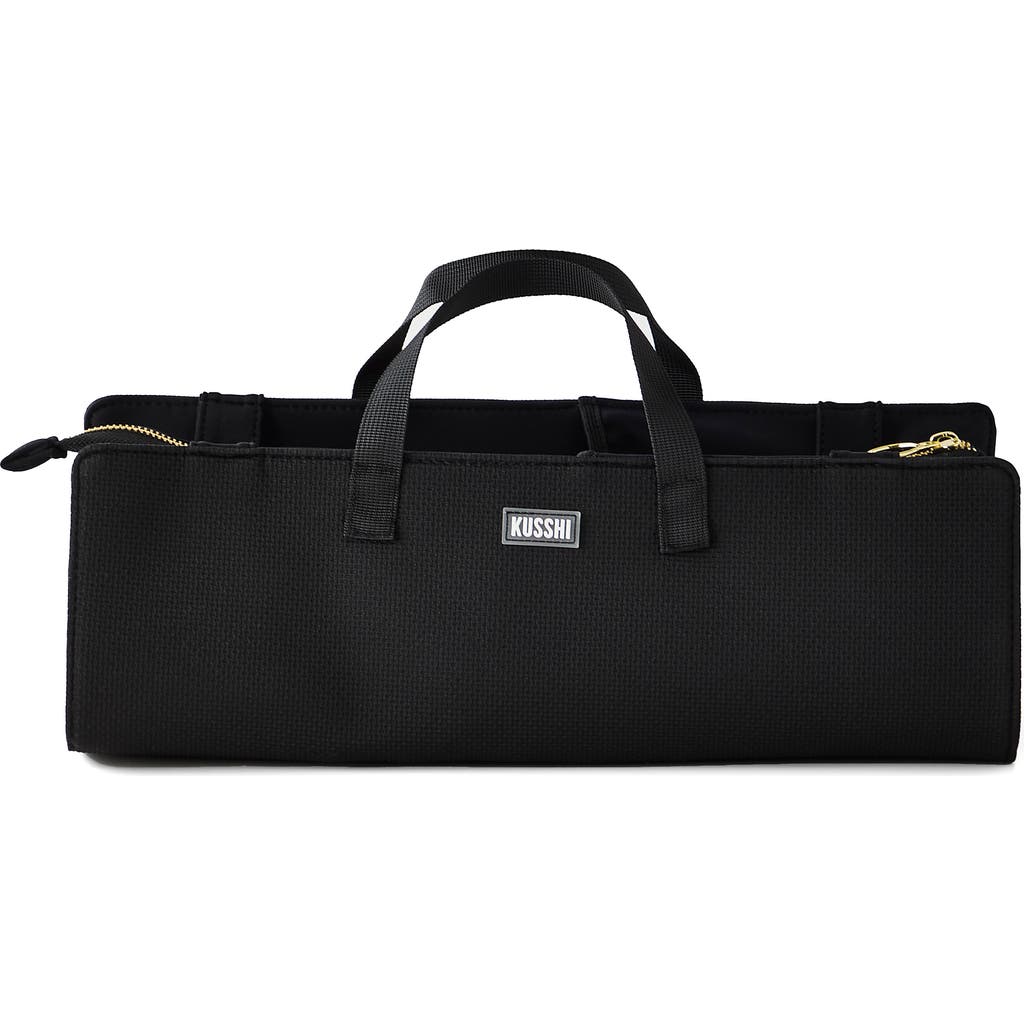 Kusshi Hair Tools Bag In Black/pink