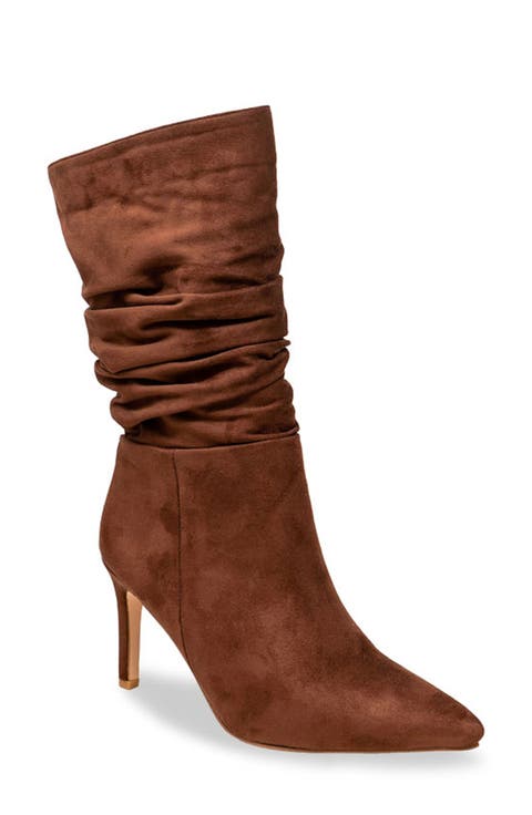 Slouch Pointed Toe Bootie (Women)
