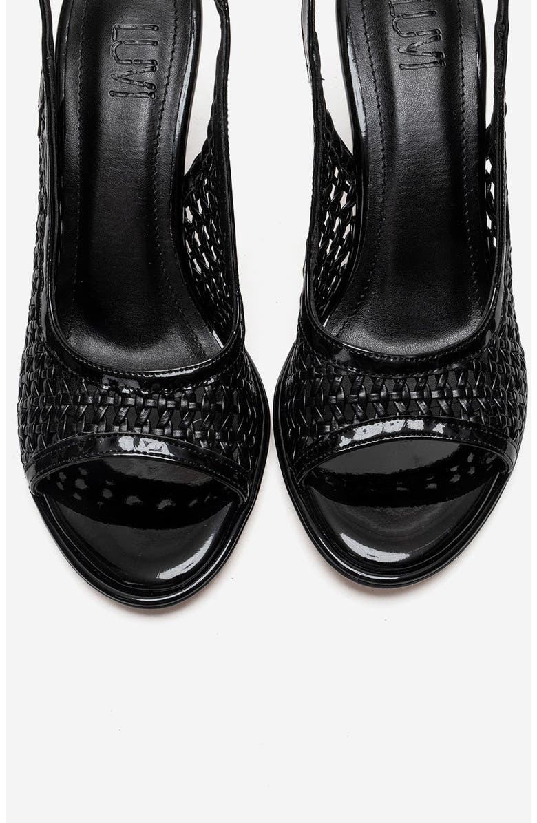 Prologue Shoes Bonito Stiletto Sandal, Alternate, color, Black