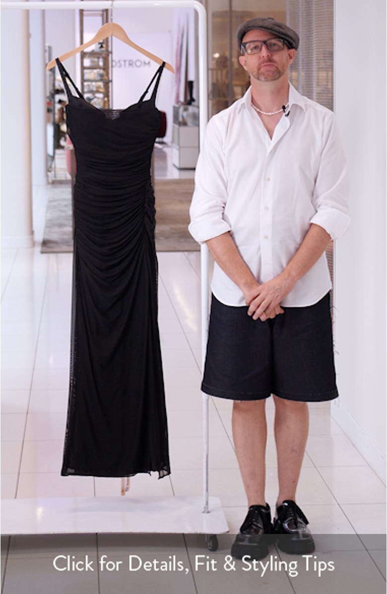 Lini Mesh Gown, sales video thumbnail