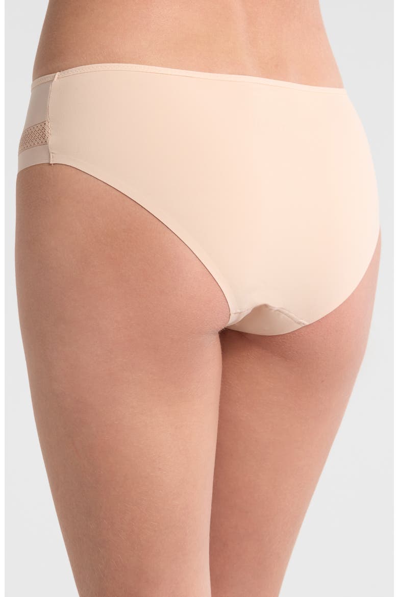 Easy Bliss Mid Rise Bikini Briefs, Alternate, color, NUDE BLUSH