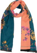 SAACHI Floral Reversible Scarf