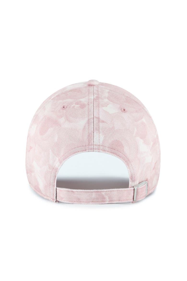 Women's '47 Pink Philadelphia Eagles  Gardenia Clean Up Adjustable Hat, Alternate, color, Pink