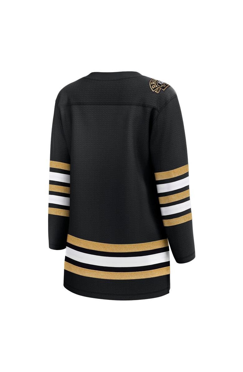 FANATICS Women's Fanatics Branded Black Boston Bruins 100th Anniversary Premier Breakaway Jersey, Alternate, color, Black