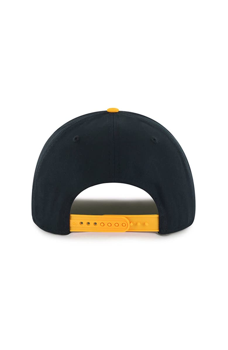 '47 Men's '47 Black Pittsburgh Pirates Dropshadow Rope Hitch Adjustable Hat, Alternate, color, Black