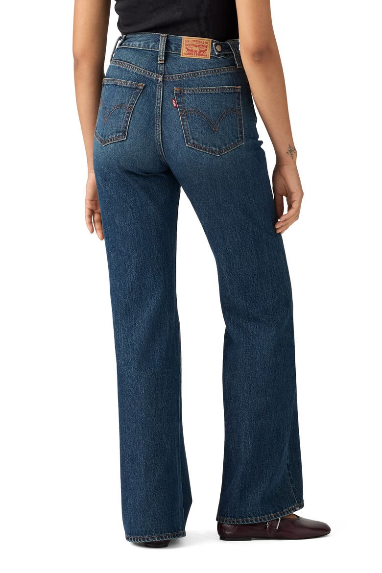 Cinch High Waist Flare Jeans, Alternate, color, HEALING HOUR