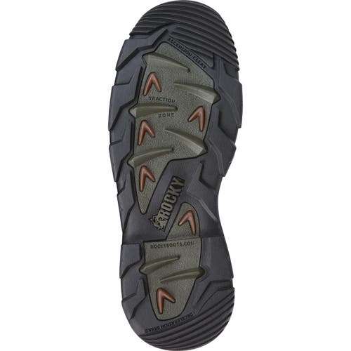 Rocky Waterproof Insulated  Steel Toe Waterproof 1200g Insulated Work Boot In Brown