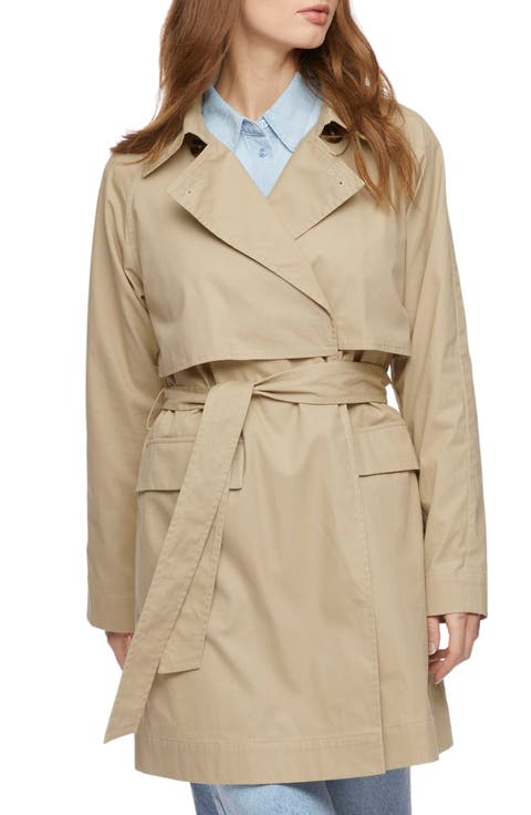 Cotton Twill Trench Coat