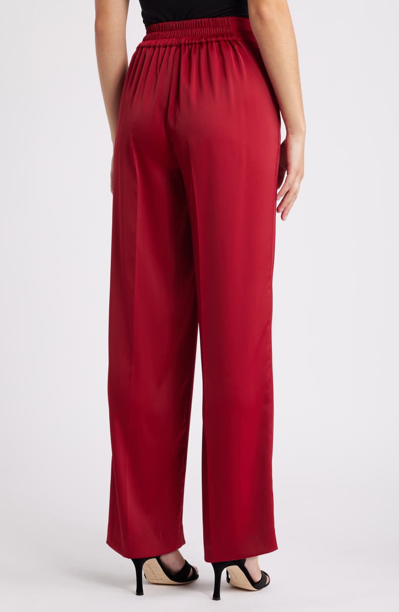 Anne Klein Pull-On Wide Leg Pants, Alternate, color, 