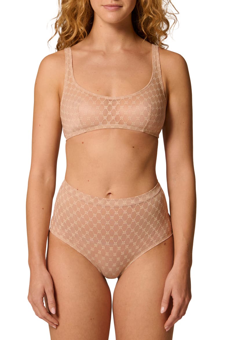 Plume Uplifting Embroidered Shaping Shorts, Alternate, color, PEAU ROSE
