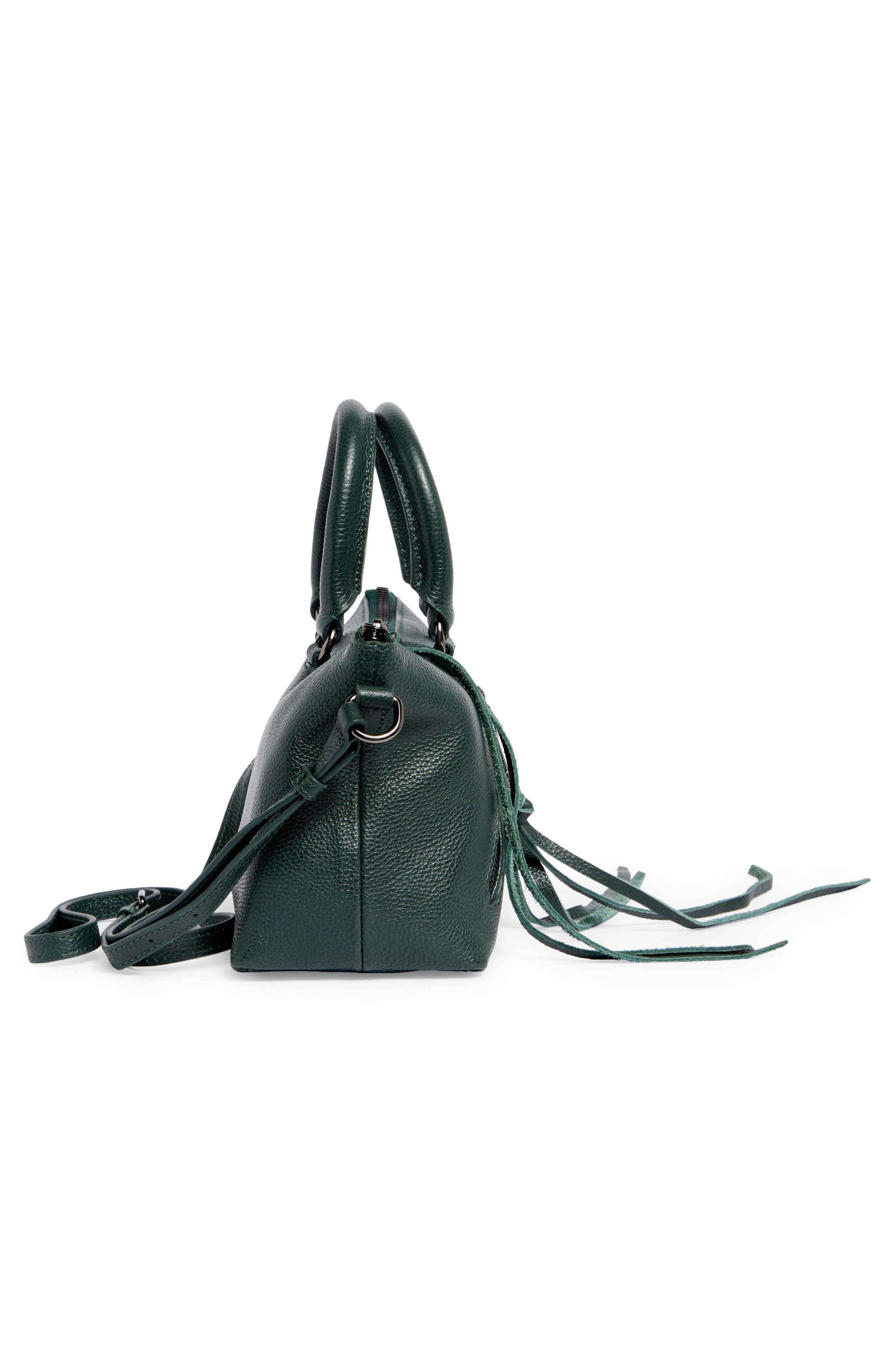 Rebecca Minkoff Micro Moto Crossbody Bag, Alternate, color, 