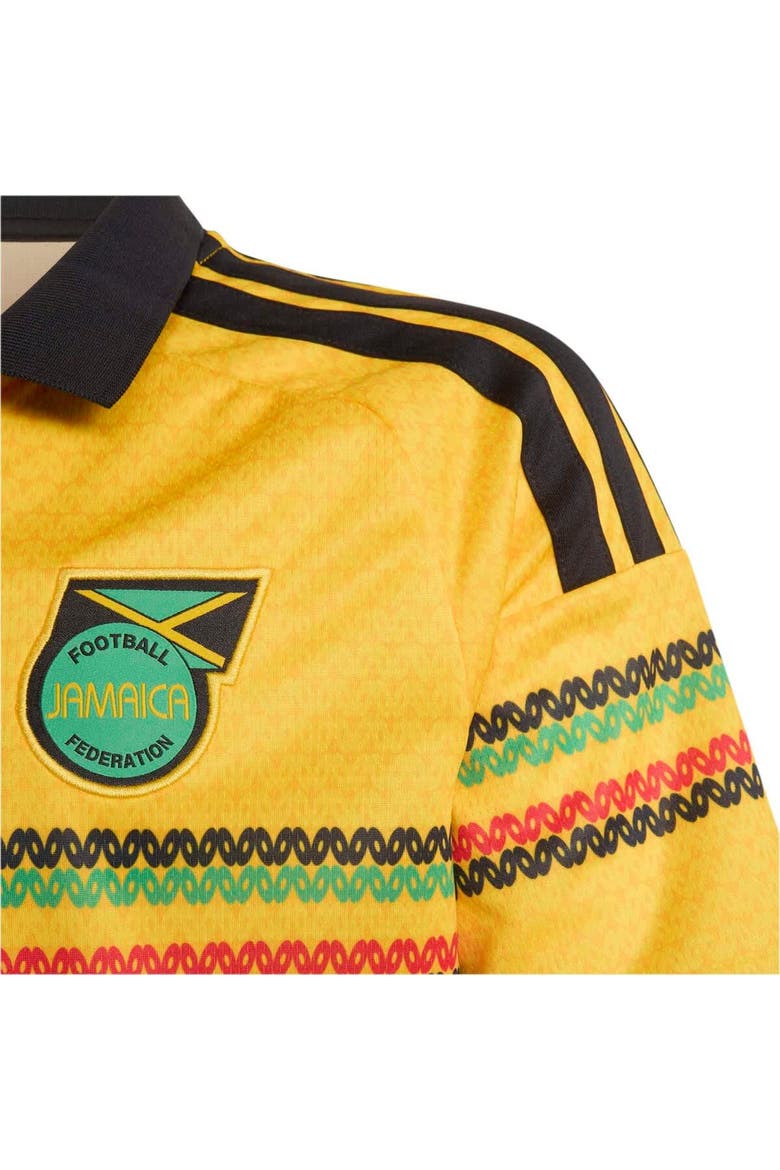 Youth adidas Yellow Jamaica National Team 2026 Replica Jersey, Alternate, color, Yellow