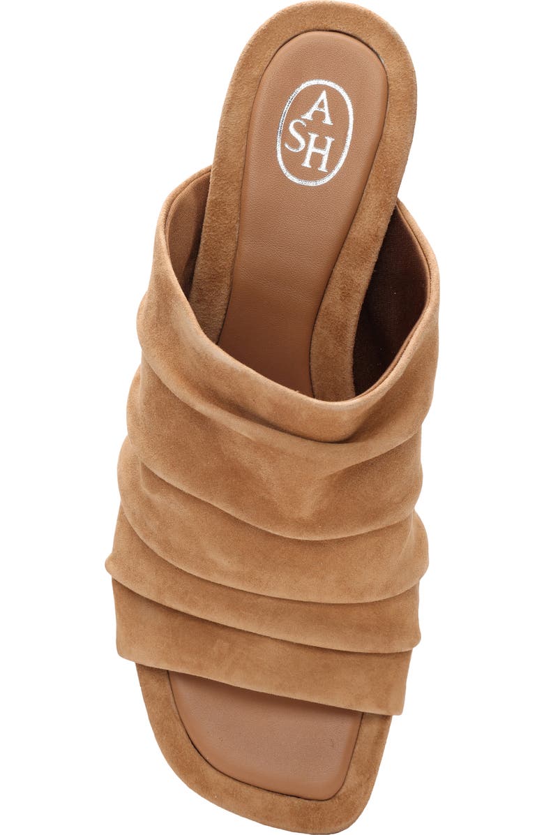 Ash Eva Slide Sandal, Alternate, color, Moka Mou