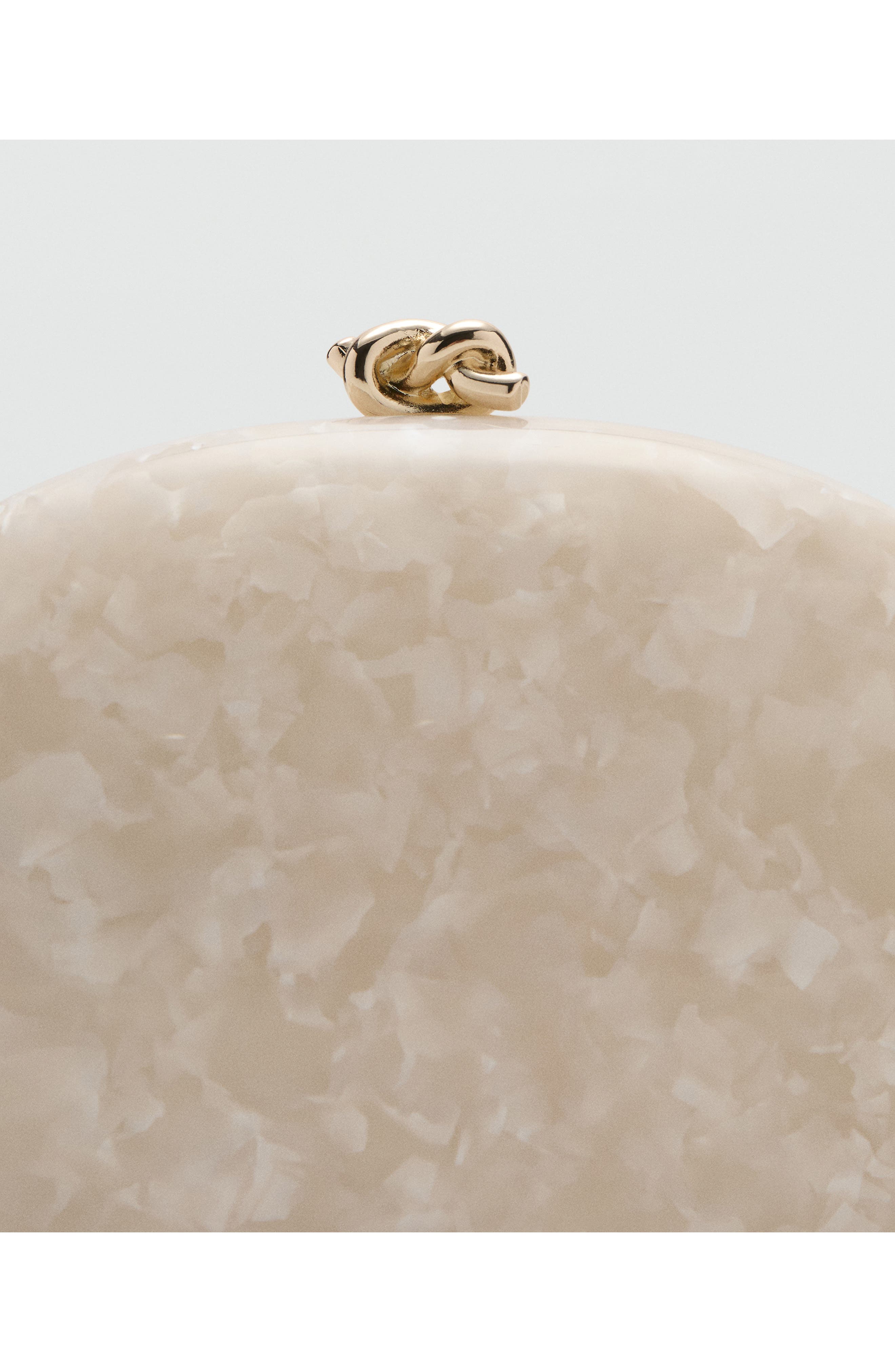 Pearl Effect Clutch, Alternate, color, IVORY WHITE