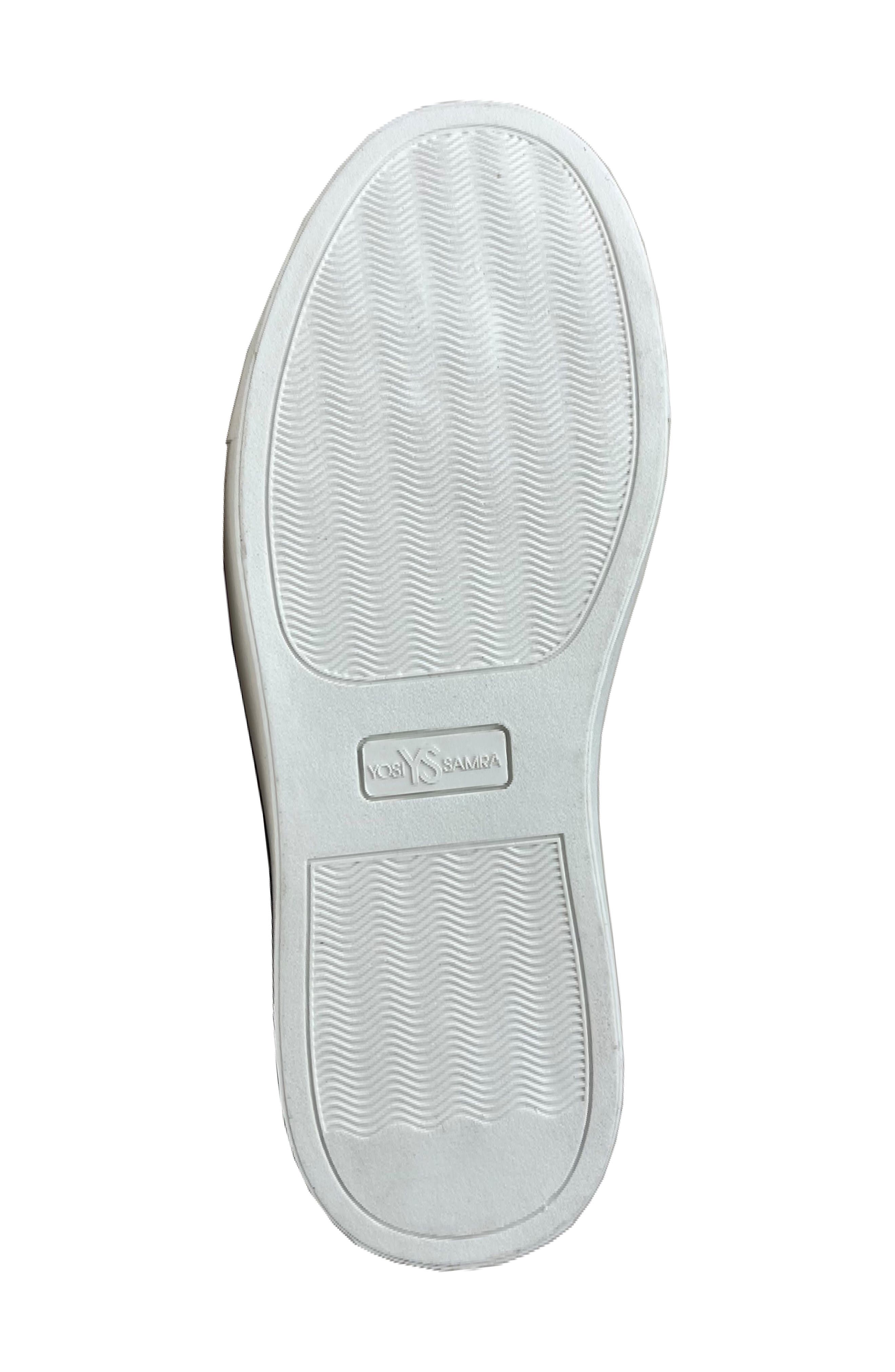 Yosi Samra Kids' Miss Harper Sneaker, Alternate, color, Red Glitter