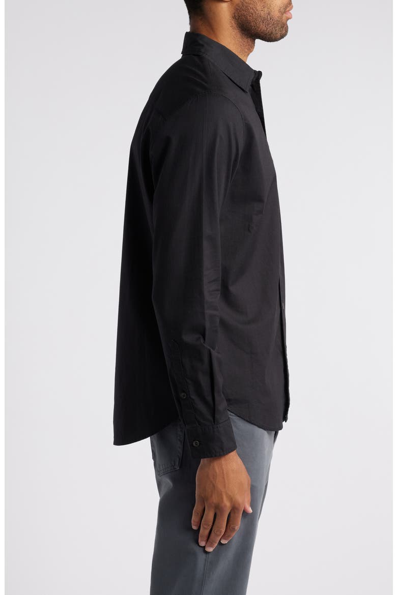 Aiden Classic Fit Button-Up Shirt, Alternate, color, TRUE BLACK