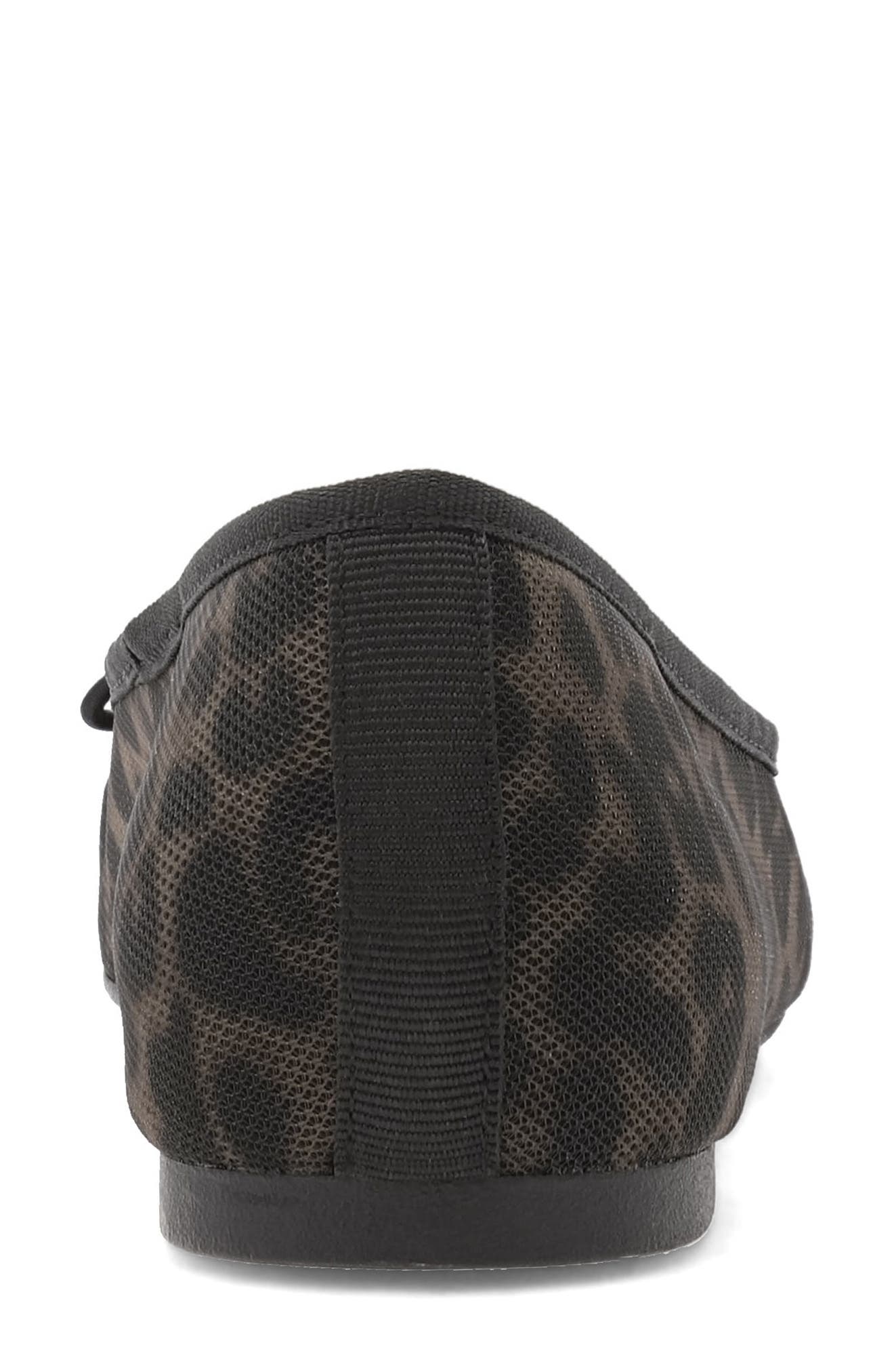 MIA Valtina Mesh Ballet Flat, Alternate, color, Leopard Print