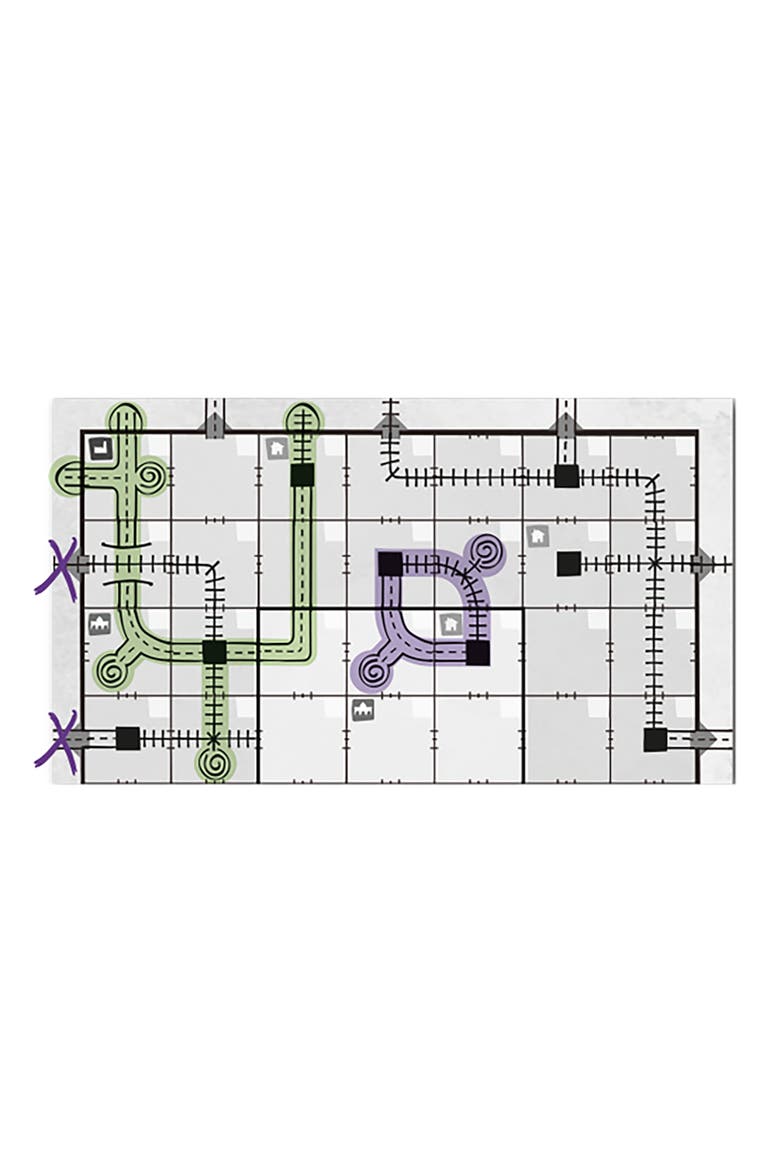 Railroad Ink Eldritch Expansion Pack, 1+ Players, Alternate, color, Multicolored