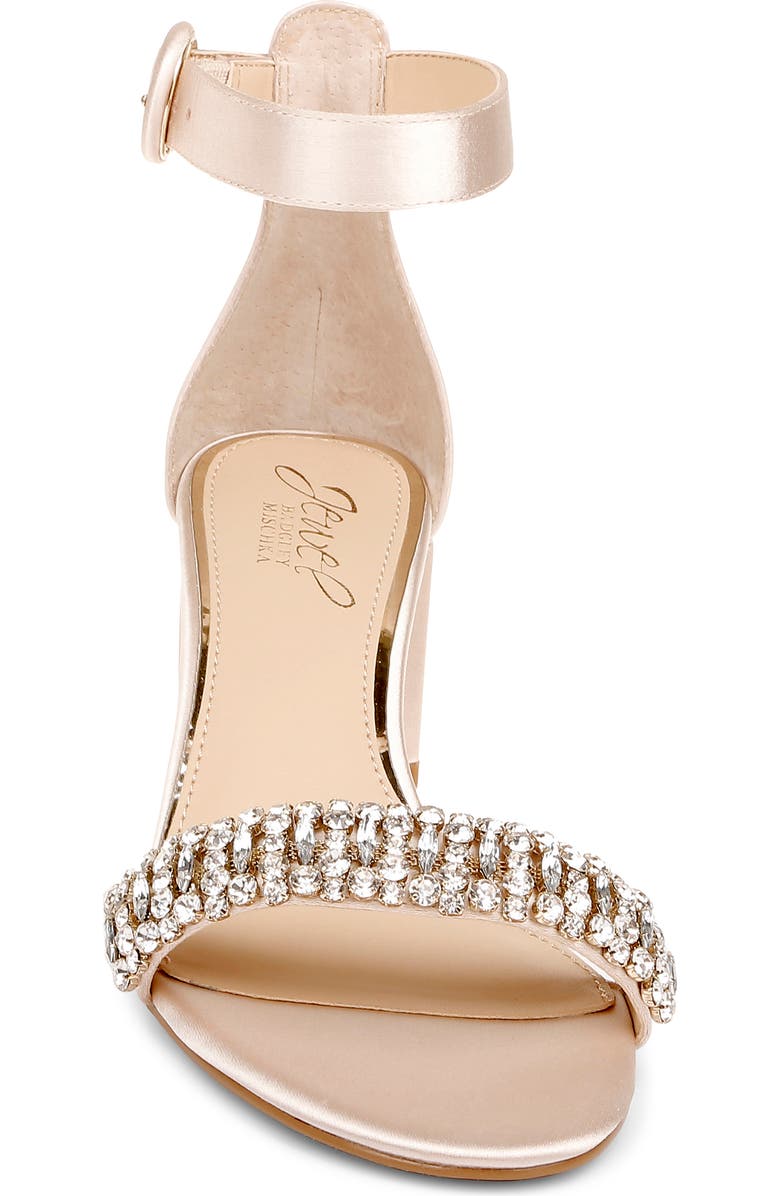 Jewel Badgley Mischka James Sandal, Alternate, color, Champ Sati