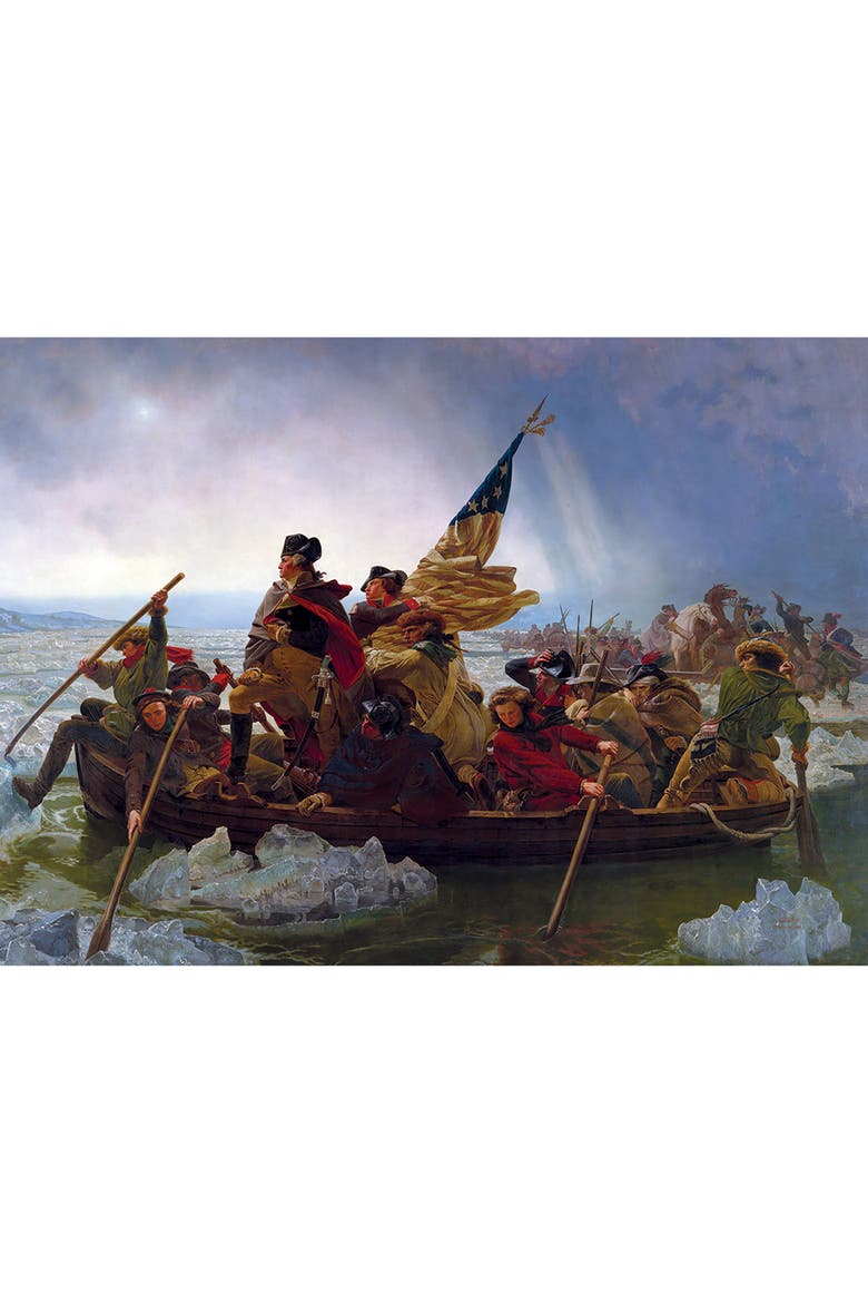 Washington Crossing the Delaware 1000 Piece Puzzle, Alternate, color, Multicolored