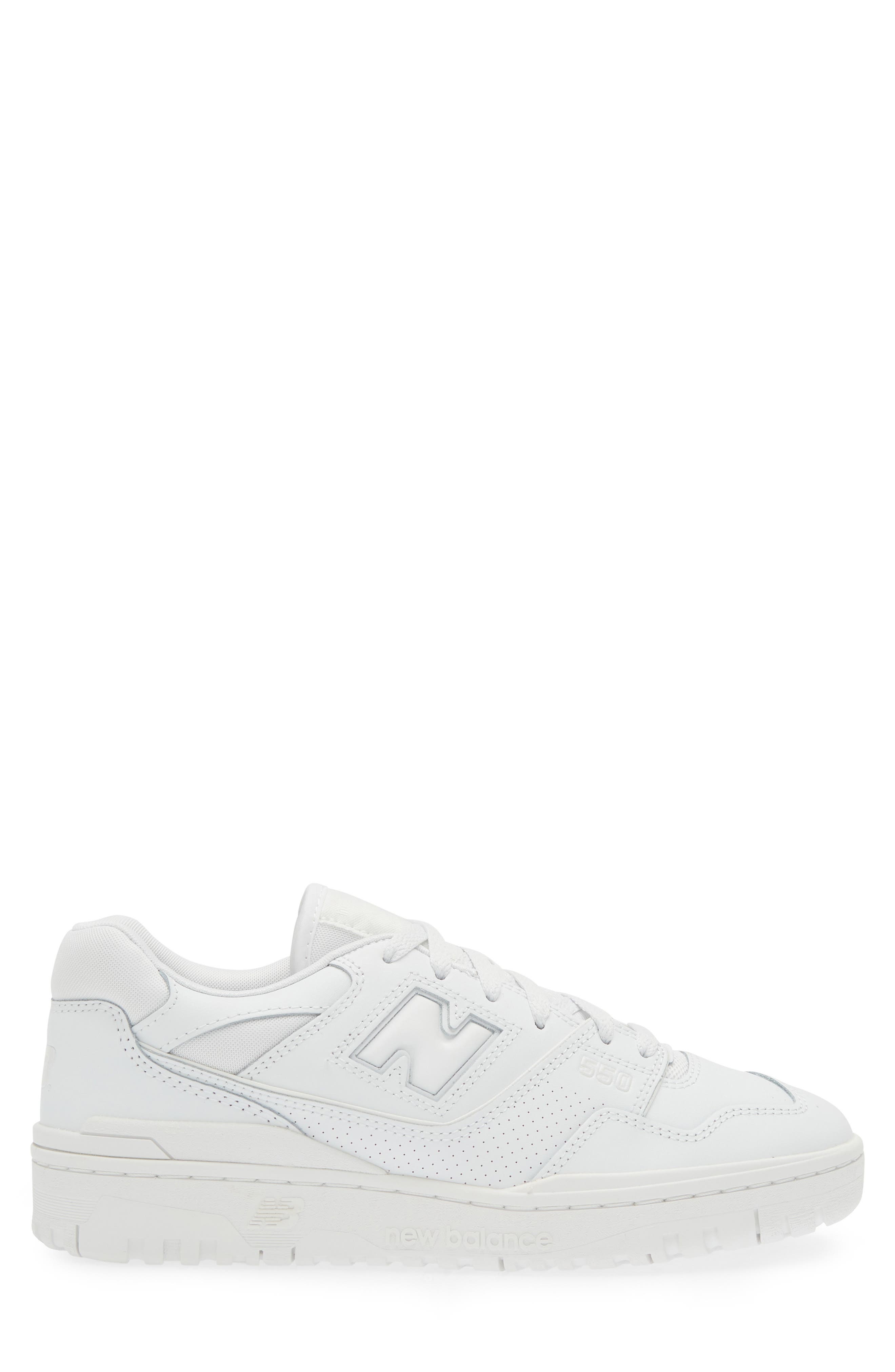 New Balance 550 Basketball Sneaker, Alternate, color, White
