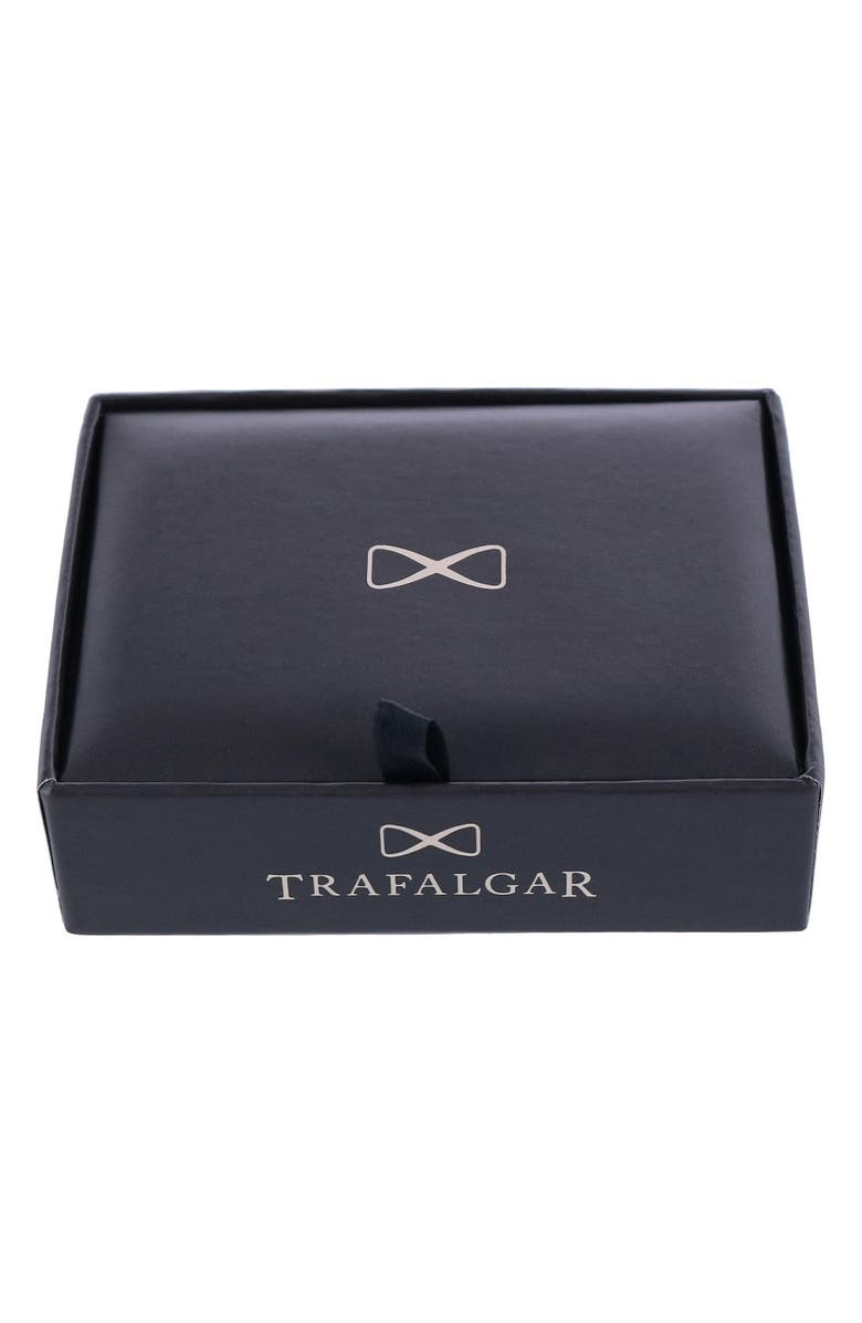 Trafalgar The Kingsley Square Cuff Link & Stud Set, Alternate, color, Silver