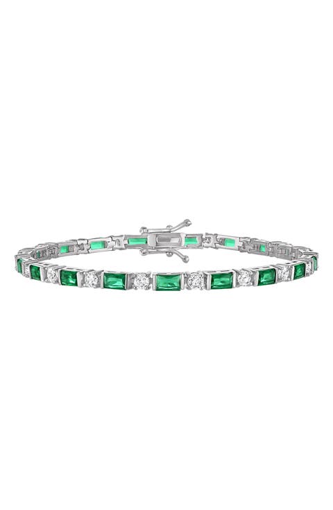 Cubic Zirconia Tennis Bracelet