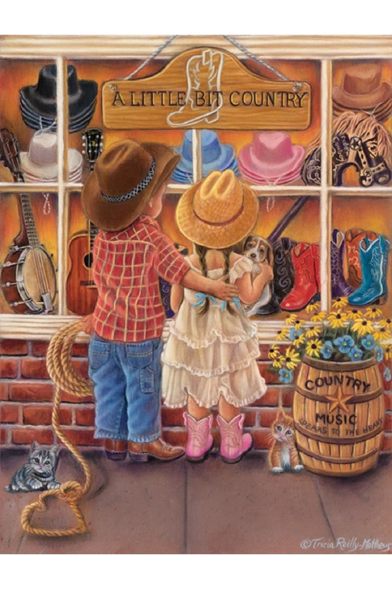 A Bit of Country 500 piece Jigsaw Puzzle for Adults, Alternate, color, Multicolor
