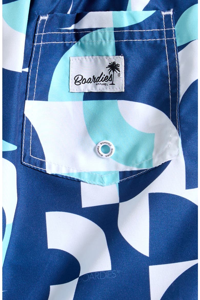 Kids' Baus Swim Trunks, Alternate, color, BLUE MULTI