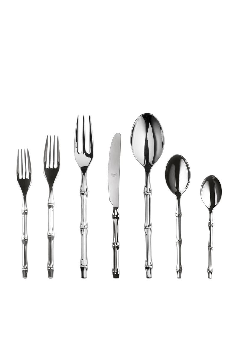 Bali Flatware Set - 32 Pieces, Main, color, Stainless Steel