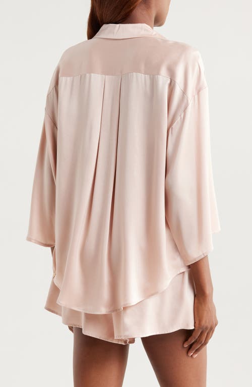 Lunya Washable Silk Button-up Short Pajamas