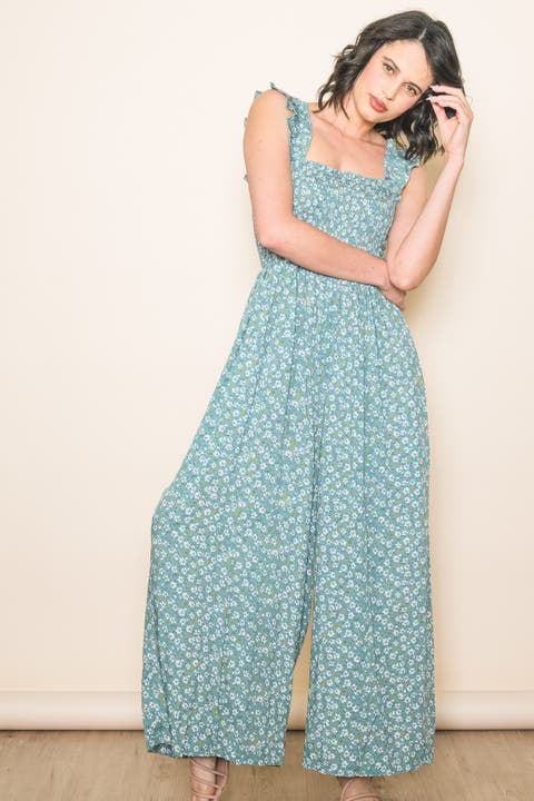 Floral Flowy Jumpsuit