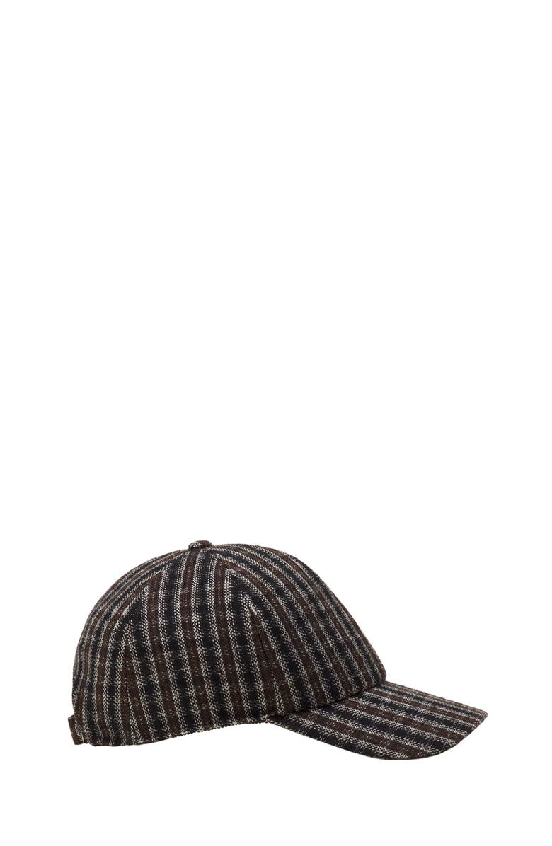 Lanvin CHECKERED CAP, Alternate, color, 