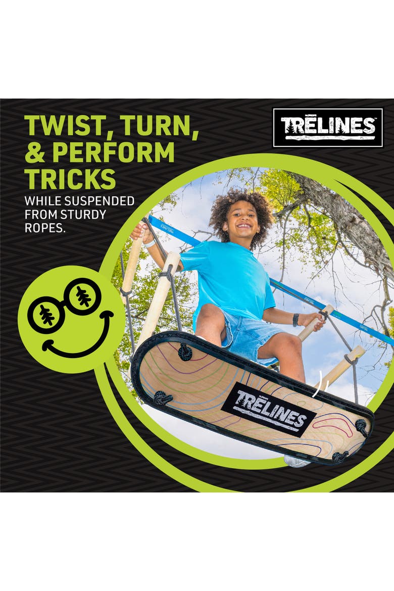 Treboard Surfin Swing, Skateboard Swing Deck, Adults & Kids 5+, Alternate, color, Multicolored