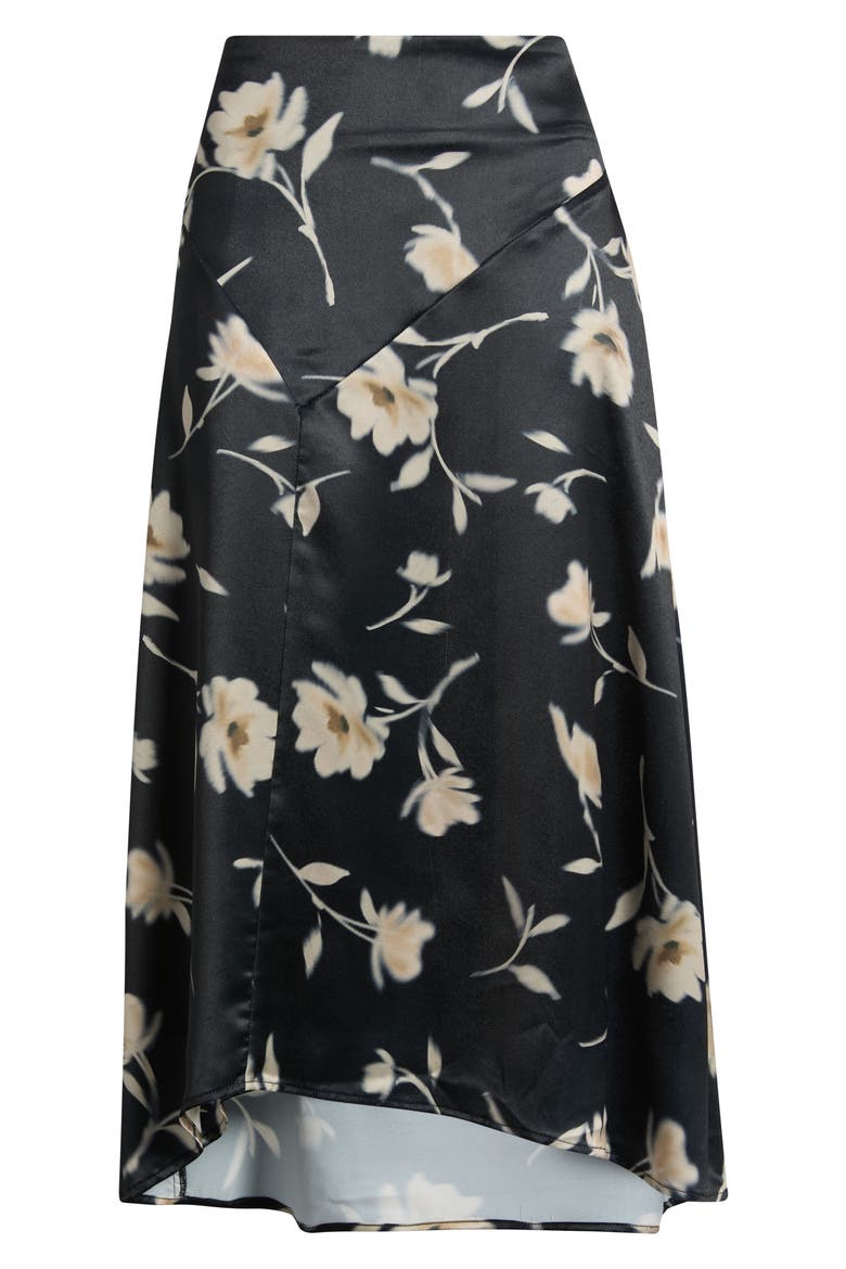 Lewinae Midi Skirt, Alternate, color, BLACK