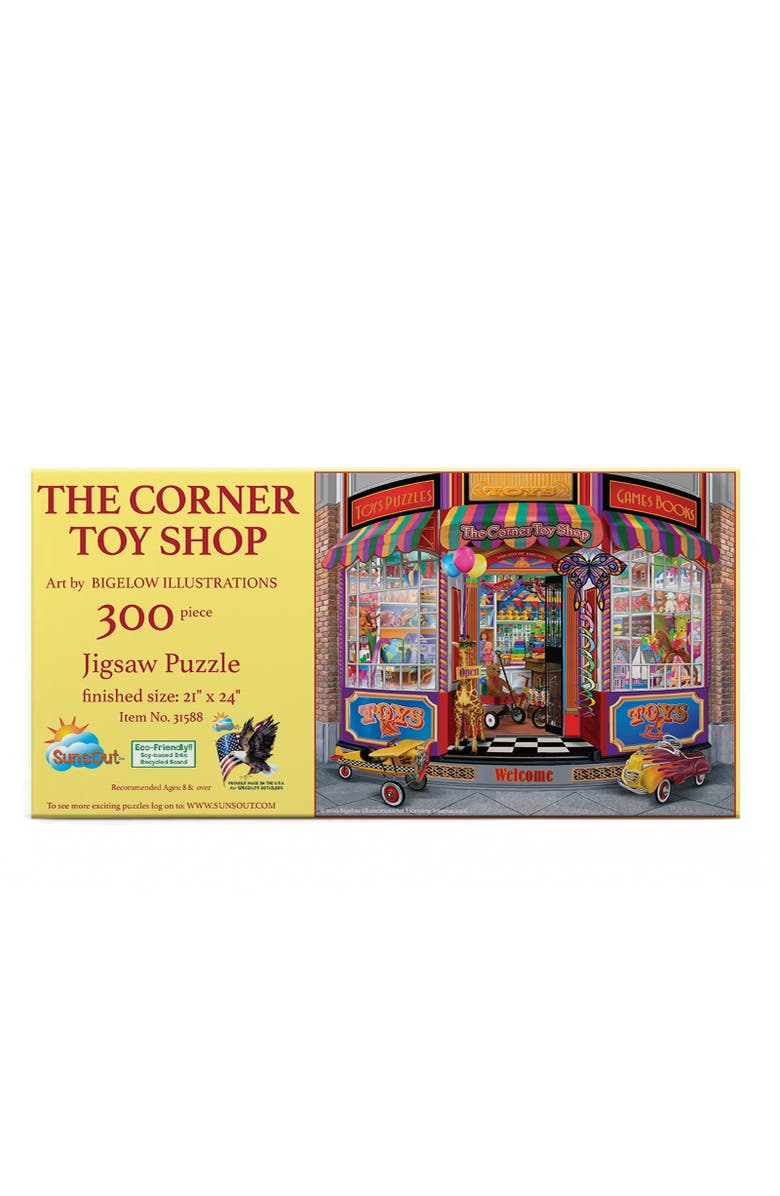Sunsout The Corner Toy Shop 300 piece Jigsaw Puzzle for Adults, Alternate, color, Multicolor