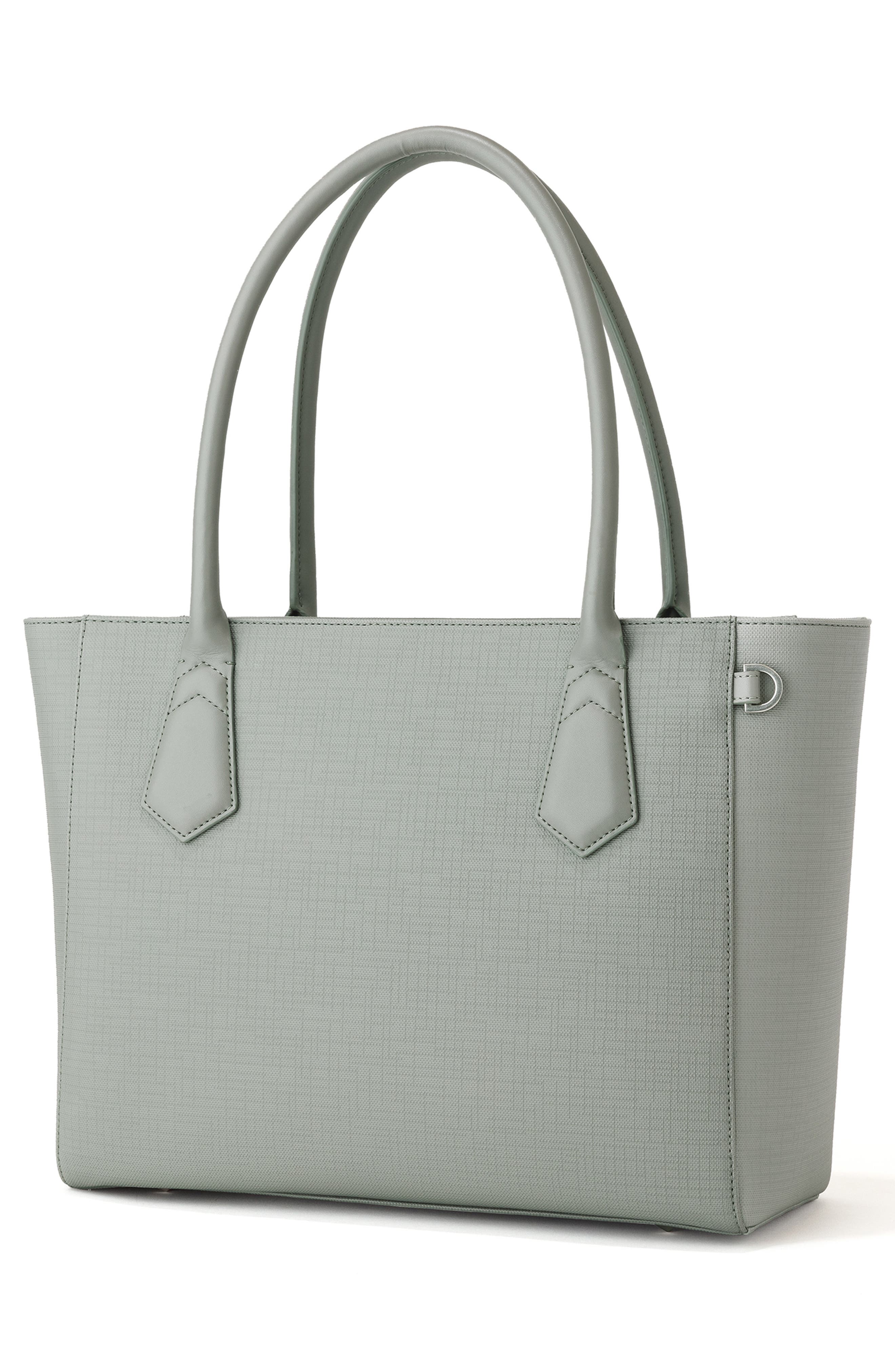 Signature Classic Coated Canvas Tote, Alternate, color, SAGE