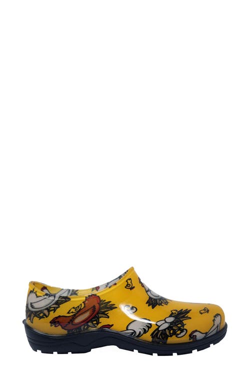 Gaahuu Garden Waterproof Clog In Rooster