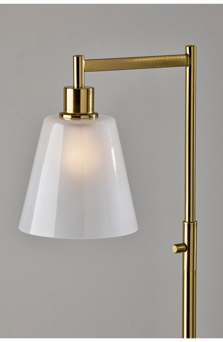 ADESSO LIGHTING Gio Floor Lamp, Alternate, color, Brass
