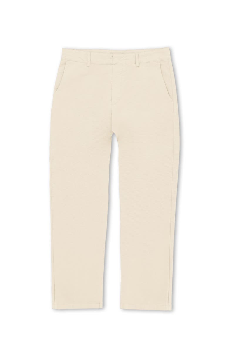 Fortela Mainet Cotton Chino Trousers, Main, color, Milk
