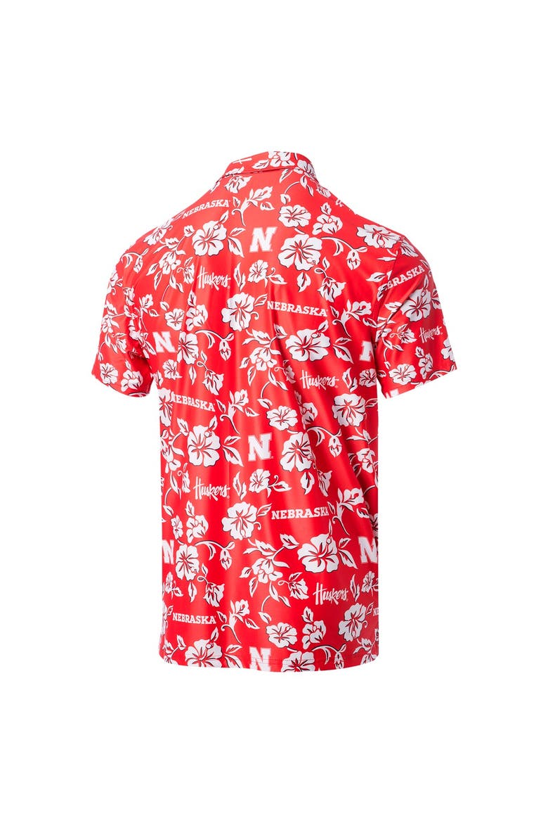 Men's Reyn Spooner Scarlet Nebraska Huskers Performance Polo, Alternate, color, Scarlet