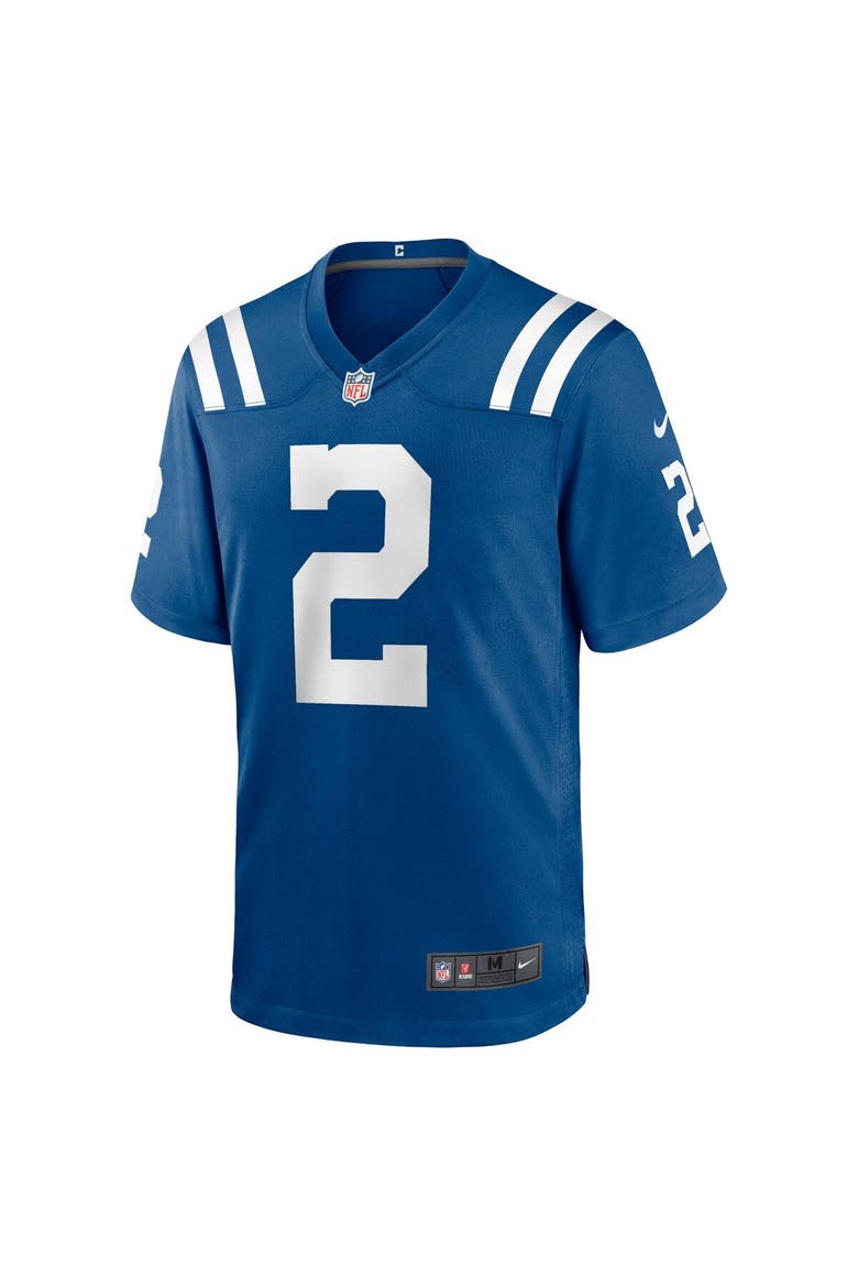Youth Nike Carson Wentz Royal Indianapolis Colts Game Jersey, Alternate, color, Royal