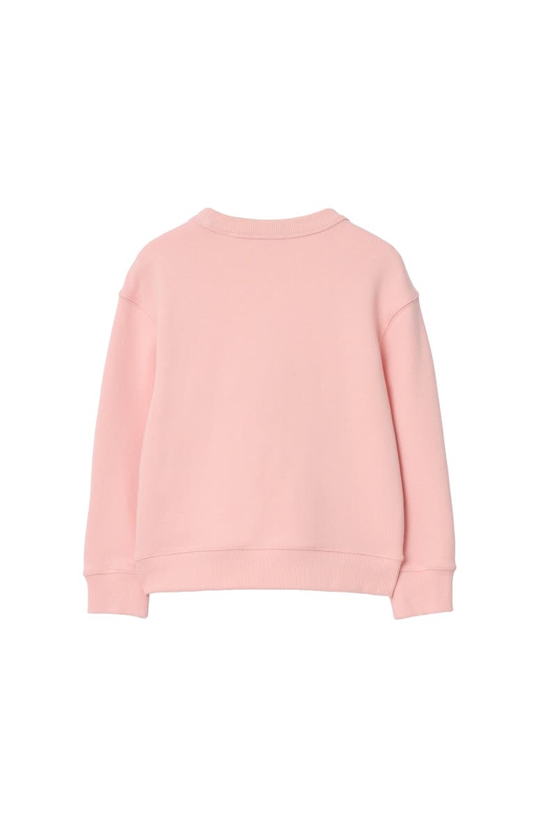 Girls' Thomas Bear and Friends Cotton Sweatshirt, Alternate, color, Peony pink